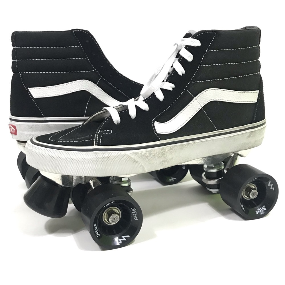 Custom Vans Roller Skates Mens Size 10.5 W12